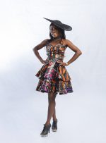 Gina African Print Mini Dress - Image 2