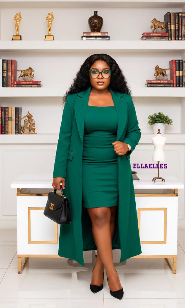 The commanding presence of Emerald Green. These sets are designed for the woman who leads with style.